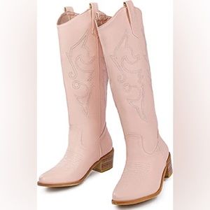 Pink Cowboy boots